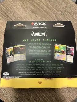 Magic: The Gathering Fallout Commander Deck Caesar Legion's Emperor Foil-etched - Image 2