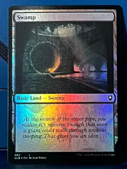 MTG Commander Legends: Baldur's Gate Swamp (462) Foil CLB NM - Image 1