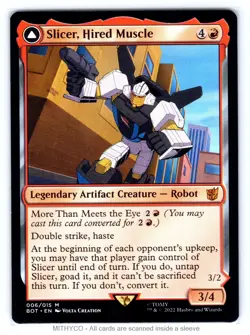 MTG Slicer, Hired Muscle Universes Beyond: Transformers LP - Image 1
