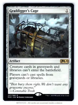 MTG Grafdigger's Cage Core Set 2020 NM - Image 1