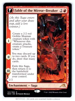 MTG Fable of the Mirror-Breaker Kamigawa: Neon Dynasty NM - Image 1