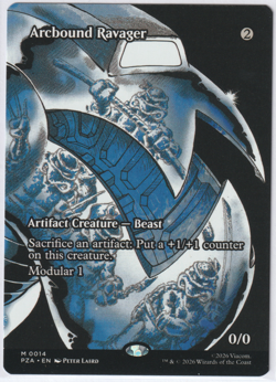 Arcbound Ravager 0014 (Borderless) TMNT: Magic The Gathering Regular NM - Image 1