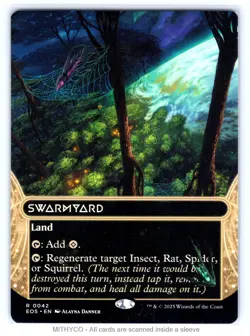 MTG Swarmyard (0042) (Borderless) Edge of Eternities: Stellar Sights NM - Image 1