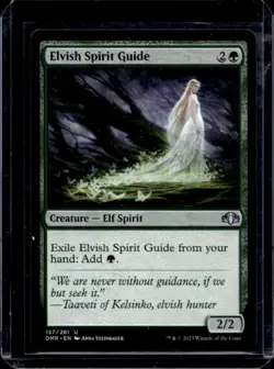 2023 Magic MTG Dominaria Remastered Elvish Spirit Guide Foil #157/261 - Image 1