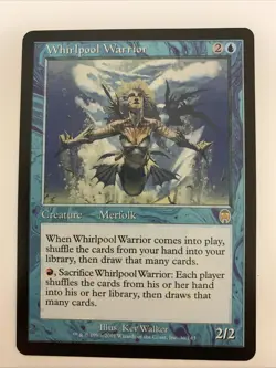 MTG NM Whirlpool Warrior - Apocalypse - Image 1
