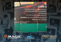 MTG LOTR Tales of Middle Earth Commander Deck The Hosts of Mordor Sealed WPET83 - Image 2