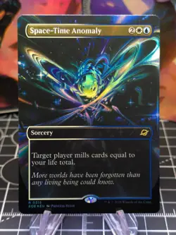 FOIL Space-Time Anomaly (Borderless) Edge of Eternities NM - Image 1