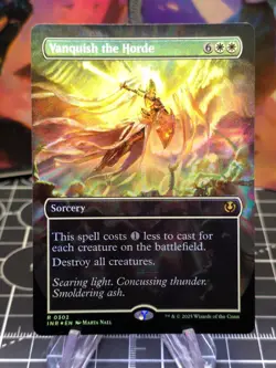 FOIL Vanquish the Horde (Borderless) Innistrad Remastered NM - Image 1