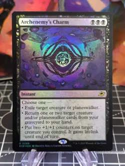 FOIL Archenemy's Charm Edge of Eternities NM - Image 1