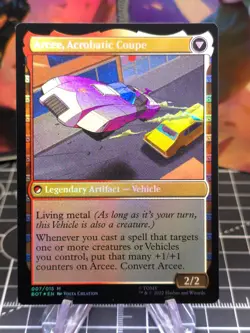 FOIL Arcee, Sharpshooter Universes Beyond: Transformers NM - Image 2