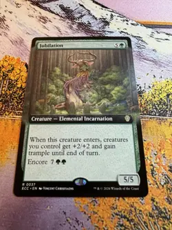 Jubilation - Extended Art ECC NM MTG - Image 1