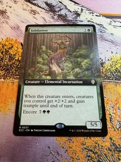 Jubilation - Extended Art ECC NM MTG - Image 3