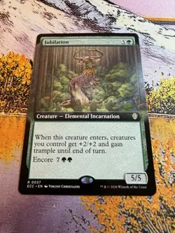Jubilation - Extended Art ECC NM MTG - Image 4