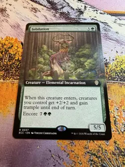 Jubilation - Extended Art ECC NM MTG - Image 5