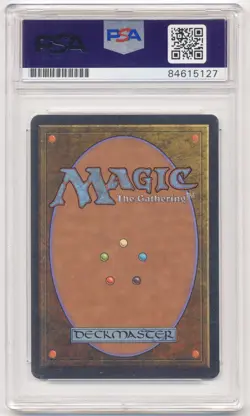 Graded Blue Signed Throne of Bone PSA DNA Revised Artist Anson Maddocks 1994 MTG - Image 2