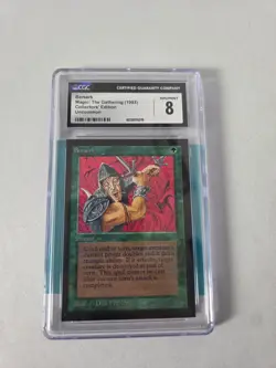 Magic The Gathering 1993 Collector's Edition Graded CGC 8 Berserk - Image 1
