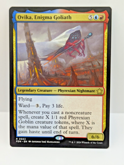 Foundations - Ovika, Enigma Goliath - Legendary Creature - Fdn 663 - Regular - - Image 1