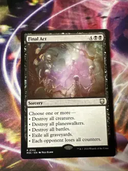 Final Act Commander: Modern Horizons 3 Regular - Image 1