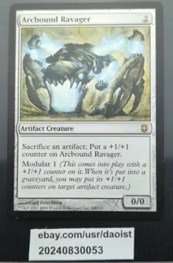 MTG Arcbound Ravager Darksteel Rare Magic The Gathering LP+ - Image 2