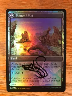 Magic the Gathering MTG foil Boggart Trawler Modern Horizons 3 signed NM - Image 3