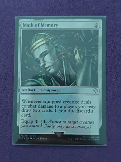 Mask of Memory (Surge Foil) #350 (NM) Final Fantasy FIC Magic MTG - Image 1