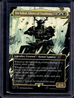 2025 Magic The Gathering MTG Ghost Of Tsushima Borderless #2226 - Image 1