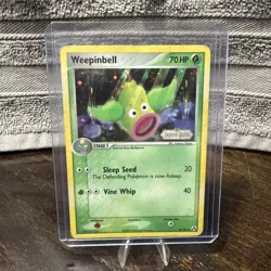 Pokemon TCG - Weepinbell 47/92 EX Legend Maker Stamped Holo Foil - Image 1