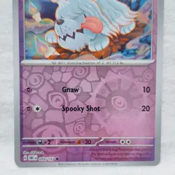 Greavard 099/197 SV03: Obsidian Flames Reverse Holo Pokemon TCG - Image 2