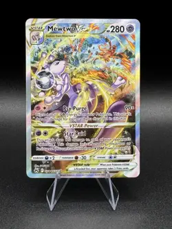 Pokemon Crown Zenith Mewtwo VSTAR GG44/GG70 Full Art Mint Card PSA 10 Contender - Image 1