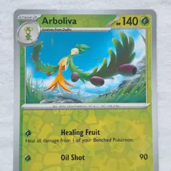 Arboliva 021/197 SV03: Obsidian Flames Reverse Holo Pokemon TCG - Image 3