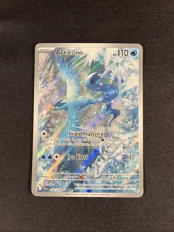 Articuno 161/159 IR – Journey Together SV09 Illustration Rare Pokemon Card NM - Image 1
