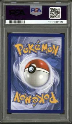 POKEMON DESTINED RIVALS ENGLISH TEAM ROCKET'S MEOWTH ILL. RARE #203 PSA 8 NM/MT - Image 2
