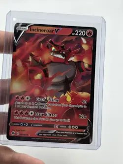 Pokemon | Incineroar V | 008/073 - Champions Path | NM | Ultra Rare | Holo - Image 1