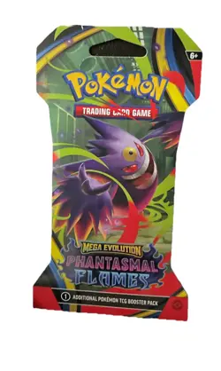Pokemon TCG Phantasmal Flames Sleeved Booster New Sealed - Image 1