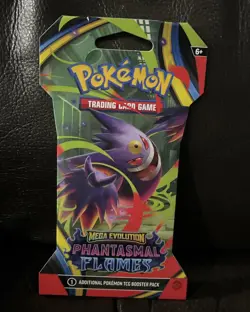 Pokemon TCG Phantasmal Flames Sleeved Booster New Sealed - Image 5
