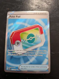 Poke Pad 113/088 Full Art Ultra Rare Mega Evolution: Perfect Order Pokemon TCG - Image 1