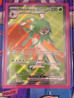 Pokemon (2026) Perfect Order Decidueye Ex Full Art 100/088 NM/M - Image 1