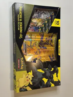 Pokemon Pikachu & Zekrom GX Tag Team Premium Collection Box SEALED - Image 3