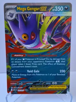 Mega Gengar Ex 125/217 - Double Rare - Ascended Heroes - Pokemon Trading Card - Image 1
