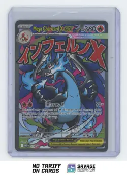 2025 Pokemon MEP Ultra-Premium Collection Mega Charizard X ex #023 - Image 1