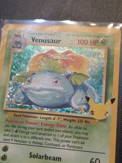 Holo Venusaur 15/102 Classic Collection Celebrations Pokemon TCG - Image 2