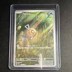 Pokemon Feebas Illustration Rare Full Art Holo Sv08 Surging Sparks 198/191 30HP - Image 1