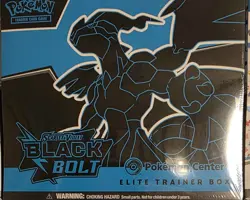 Pokemon TCG Black Bolt Pokemon Center ETB - Image 1