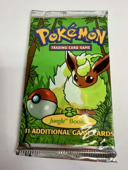 Wizards of the Coast 1999 Pokemon Jungle Booster Pack HEAVY 21.80 g Flareon Art 742818061384 - Image 3