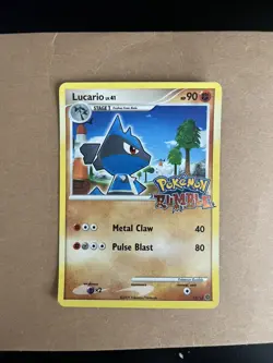 Lucario - 2009 Pokemon Rumble #12/16 - Image 1