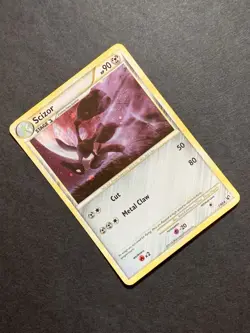 Pokemon TCG • Scizor • HGSS Undaunted 7/90 • NM Rare Holo - Image 4