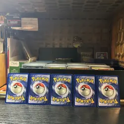 Lot Of 5 Vintage Pokemon 1999 Base Set Trainer Cards, Some From Fossil Set - Image 2