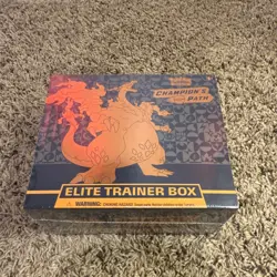 Pokemon TCG Champion's Path Elite Trainer Box Charizard Sealed English 2020 - Image 1