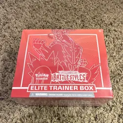 Pokemon TCG Sword & Shield Battle Styles Elite Trainer Box Urshifu English 2021 - Image 1