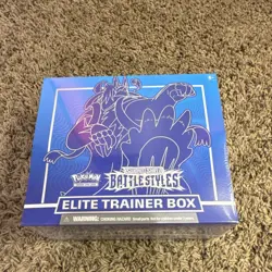 Pokemon TCG Sword & Shield Battle Styles Elite Trainer Box Sealed English 2021 - Image 1